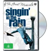 Singin' in the Rain (DVD, 1952) Region 4 (Gene Kelly, Debbie Reynolds) Singing