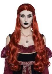 [Trickz N' Treatz] Faire Fables Renaissance Wig - Auburn