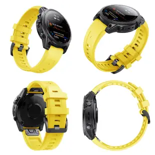 Garmin 佳明 Fenix 7 快拆矽膠錶帶 6 5 X 3HR 935 945 20 22 26mm