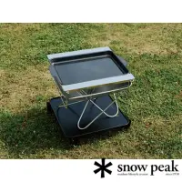 在飛比找momo購物網優惠-【Snow Peak】雪峰黑皮鐵板 GR-006(GR-00