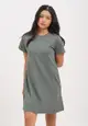 Short Sleeve Relaxed Fit Shift Dress