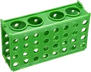 XYWHPGV 4 Way Tube Rack Polypropylene 80-Well Green for 0.5ml, 1.5ml, 1.8ml, 10ml, 15ml, 50ml(e412e a5f55 b2a3f 300bf e76e0 596e7
