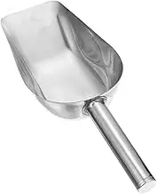 NOLITOY Ice Shovel Flour Shovel Ice Scoops Popcorn Scoops Multifunctional Handled Flour Scoop Cookie Scoop Food Large Scoop Round Cylindrical Scoop for Ice Scoopers Powder Stainless Steel