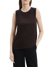 Theory Silk Sleeveless Top