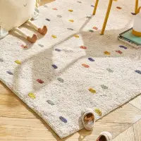 在飛比找蝦皮購物優惠-【免運】網紅ins簡約可愛客廳臥室地毯床邊毯兒童房間防摔遊戲