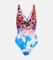 [Dries Van Noten] Dries Van Noten Floral swimsuit AU 10 multicoloured