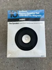 Vintage Speakers Sparkomatic SK 610 Stereo Speaker Set 2 NEVER OPENED