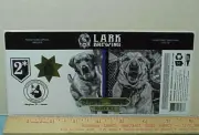 Lark Brewing Label #2 DEPUTY JARVIS - GOLDEN ALE - Iowa