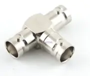 BNC Female Tee Coax Adapter Connector - USA Ham Radio Seller