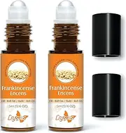 Crysalis Pure & Natural Essential Oil Roll on - 5ml| 0.16 FL oz (Pack of 2) (Frankincense)