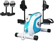 Foot Pedal Exerciser Cycle Bike,Leg Arm Cardio Training Table Resistance Rehabilitation Stationary Mini Exercise (Color : O)