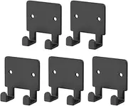 Razor Holder,Heavy Duty Metal Razor Stand | 5X Multifunction Bathroom Organizer, Adhesive Hooks for Behind The Kitchen and Bathroom Door, No Drilling