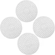 iplusmile 4Pcs Kitchen Sink Drain Pads Quick Draining Rubber Drying Mat for Countertop Protection for Glassware Pots and Dishes