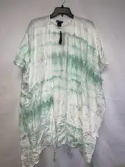 MSRP $58 Steve Madden Green Tie Dye Wrap Size OSFA