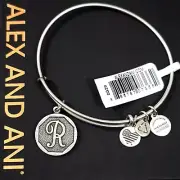 Alex and Ani Letter R Initial Charm Bracelet