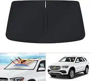 Sunshade for 2020-2023 Mercedes GLE 350 450 Accessories Windshield Sun Shade Foldable Window Sun Visor Protector Blocks UV Rays Keep Your Car Cooler