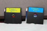 Vintage IBM Program Software Math Blaster! 1990 Davidson Floppy Disk