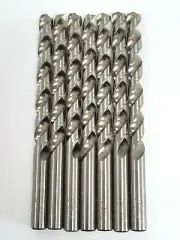 21/64 .3281 HI-HELIX FAST SPIRAL HSS DRILLS JOBBERS BRIGHT 503 NACHI 7 PC