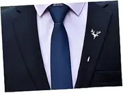 [ANDRESLAD] Men Neck Tie Lazy Zipper Tie Adjustable Neck Tie Mens Zipper Ties Neckties Men Ties Business Neck Tie Mens Pretied Ties Mens Necktie Zip up Necktie Zip up Tie Pure Tie Black
