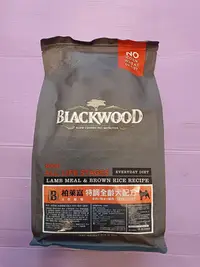 在飛比找Yahoo!奇摩拍賣優惠-🍀小福袋🍀美國柏萊富BLACKWOOD《特調全齡犬配方 羊肉