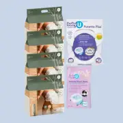 Tooshies Eco Nappy Pants, Size 6 Junior, 104 Count + Babyu Potette plus 2-In-...