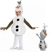 Frozen Plush Cute Kids Olaf Christmas Costume Cartoon Snowman Party Toddler M