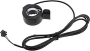 SING F LTD 130x Thumb Throttle Speed Control Left/Right Hand Accelerator Thumb Finger Trigger Throttle for Electric Bike Scooter E-Bike 24-72V Fit for 22.4mm Handlebar