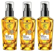 3 x Schwarzkopf Extra Care Daily Oil Elixir 100mL