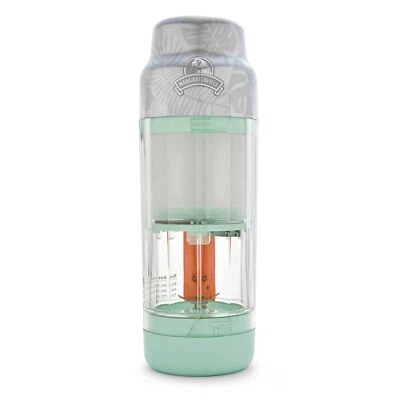 Portable Blue Blender for Shaved Ice Cocktails Smoothies 18 Ounce Capacity