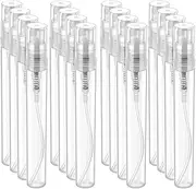 Pack of 20 5 ml Perfume Atomisers, Mini Portable Spray Bottle, Refillable, Empty Travel Bottles for Perfume, Water, Cosmetics, Travel