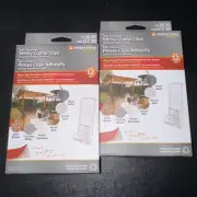 Lot of 2 Simple Living 12pc Max PRO Anywhere Outdoor Adhesive Sticky Clamp Clips