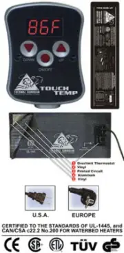 Low Watt Digital Solid State Waterbed Heater