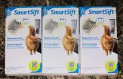 Lot of 3 Catit SmartSift Replacement Liners For Pull-Out Waste Bin 12 Pack Per
