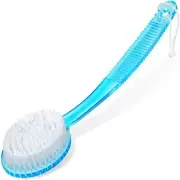 Shower Body Brush with Bristles and Long Handle Back Scrubber Massager