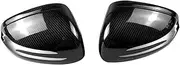 Compatible For Benz R172 R197 R231 SLK200 SLC SL Real Carbon Fiber Side Rear View Mirror Cover Trim Side Wing Mirror Caps