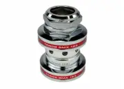 Genuine Tange MX-125 Aluminium Headset - Chrome & Red - Old School BMX Style