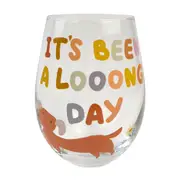 Urban 12cm Wine Glass Perfect Pets Its Been a Long Day Dog Drinking Stemless Cup