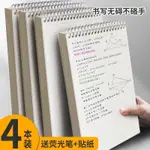 線圈本  上翻線圈本A6A5B5網格橫線空白方格本PP筆記本記事本練習本活頁本