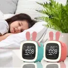 Kids Alarm Clock Cute TV Shaped LED Digital Desk Alarm Clock With Temperature