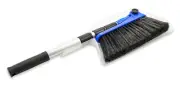 Camco Adjustable Broom and Dustpan Set for RV Home Camping Portable Cleaning