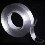 Non Marking Nano Adhesive Double Sided Tape Transparent 1M Craft Tape