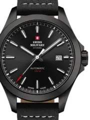 Swiss Military SMA34077.10 Automatic Mens Watch 42mm 10ATM