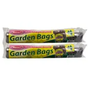 20pc 90L Bin Garbage Bags Liners Large Rubbish Bags Black Garbage Bag 90 Liter
