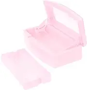 HONMEET Nail Tool Nail Art Tools Tray Manicure Box Nail Clipper Tray Storage Case