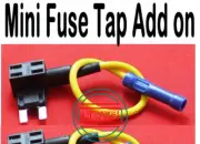 (1 Pc) Fuse Tap Add-A-Circuit for Mini Blade Style Fuses
