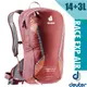 【德國 Deuter】Race EXP Air 14+3L 超輕網架式透氣單車健行背包_紅_3204421