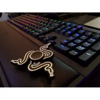 在飛比找蝦皮購物優惠-120 限量全新【 Razer 】原廠LOGO 夜光 RAZ