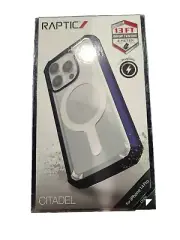 Raptic Shield Citadel Series Case for Apple iPhone 14 Pro - Clear/Blue