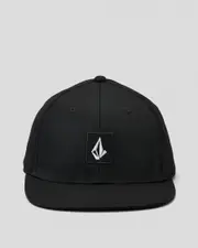 [Volcom] Volcom Men's V Square Snapback 2 Cap in Black One Size Black