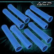For Cadillac 8-Piece Spark Plug Wire Insulator Protector Sleeve Plug Boot Blue (for: Honda Civic)